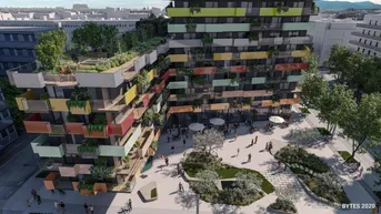 Expose Momento Wien - Modernes Wohnen mit erstklassigen Gemeinschaftsflächen: Fitness, Yoga, Dachterrassen, Kinoraum, Lounge, Private Dining &amp; Podcast Raum