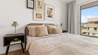 Expose ERÖFFNUNGSANGEBOT: 1 Monat mietfrei - Kurzzeitmiete: 2-Zimmer Wohnung Large (möbliert) mit Zugang zu Fitness, Co-Working, Dachterrasse, Kinoraum