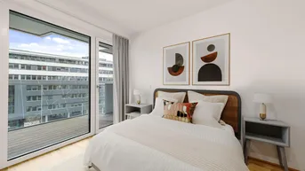 Expose Kurzzeitmiete: 3-Zimmer Wohnung Large (möbliert) mit Zugang zu erstklassigen Gemeinschaftsflächen: Fitness, Co-Working, Dachterrasse, Yoga, Private Dining &amp; Kinoraum