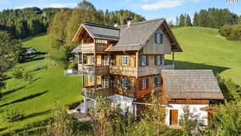 Expose Stilvolles, neues Massiv-Holz-Chalet mit einzigartigem Charme &amp; Gästehaus