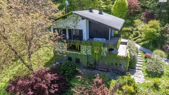 Expose Panorama-Landhaus über der Bucht mit Badeplatz-Option &amp; Baulandreserve