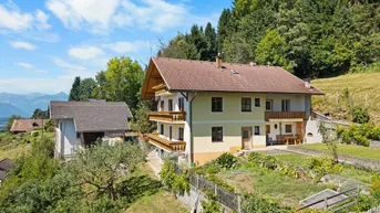 Expose Kleiner, ehemaliger Bauernhof mit großem Potential - Region Millstättersee