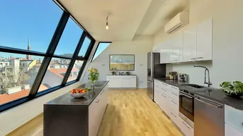 Expose MODERN &amp; STILVOLL! Traumhafte DG-Wohnung mit 2 Terrassen im Herzen von Wien!