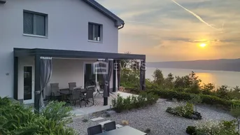 Expose Istrien, Kvarner Bucht, Nacinovici, Plomin, Haus mit Panorama-Meerblick