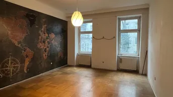 Expose auf 3 Jahre BEFRISTET - Geräumige Altbauwohnung beim Schloss Belvedere