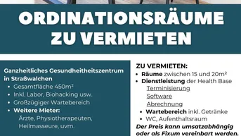 Expose Ordinations- und Praxisräume zu vermieten