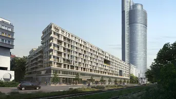 Expose Ab: 01.06.2025: hochwertige 1-Zimmerwohnung AM DONAU KAI