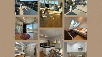 Expose „Ready to move in“ Feeling – alles da: von Bettwäsche bis Espressomaschine Exklusive und möblierte 3-Zimmer-Wohnung mit großzügigem Balkon in ruhiger Toplage, mit Blick über Wien und grandiosem Sonnenuntergang