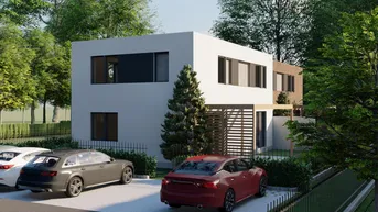 Expose Moderne Doppelhaushälfte in Lassee - Perfektes Zuhause zum Erstbezug für die ganze Familie!