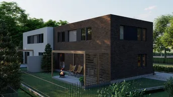 Expose Traumhafte Doppelhaushälfte in Lassee - Erstbezug mit 132m², Terrasse &amp; 2 Stellplätzen für nur 448.000 €!