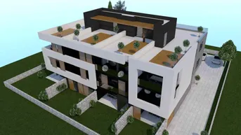 Expose PRIVLAKA - Modernes 3-Zimmer-Gartenapartment (S1) – nur 100 m vom Meer entfernt!