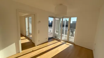 Expose Sonnige Dachgeschosswohnung mit großer Terrasse – U2 Aspernstraße