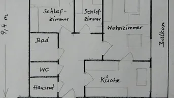 Expose 3-Zimmer Wohnung mit Balkon und Tiefgarage