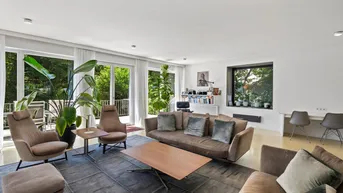 Expose Mitten in Döbling! Uneinsehbares Hideaway mit Garten, Terrassen und Garage