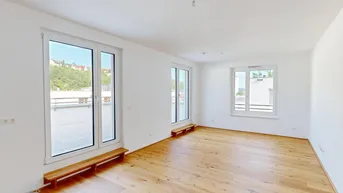 Expose marena - Wohnen in Krems Haus 75b | 3-Zimmer-Dachgeschoßwohnung mit großer Terrasse