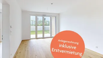 Expose marena - Anlegerwohnung inkl. Erstvermietung: 2-Zimmer mit Loggia und Garten in Südlage