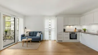 Expose floé 225 - attraktive 2-Zimmer-Wohnung in Ruhelage mit Balkon und Garten