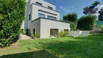 Expose Neuwertiges Traumhaus in 1220 Wien: 6 Zimmer, Garten, Balkon, Terrasse – jetzt zuschlagen!