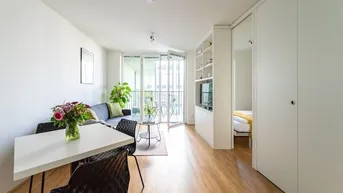 Expose Einzugsbereit! Vollmöblierte Designwohnung mit Balkon beim Grünen Prater - All-In-Miete inkl. WLAN, TV, Heizung &amp; Nebenkosten