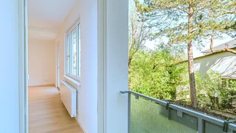 Expose Wohnen im Grünen: Kernsanierte 3-Zimmer-Wohnung mit Balkon und Loggia!