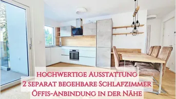 Expose Moderne Wohnung (Bj. 2020): 2 separat begehbare Schlafzimmer+Wohnküche+Balkon