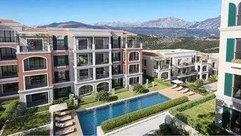 Expose Luxuriöses Wohnen in Luštica Bay: Exklusive 3-Zimmer-Residenz mit Strandzugang und modernen Annehmlichkeiten