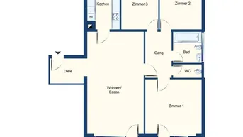 Expose 4-Zimmer Wohnung mit Balkon und Aufzug
