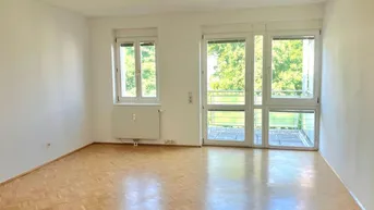 Expose Garçonnière mit Balkon &amp; Tiefgaragenplatz an der Stadtgrenze - Blick ins Grüne (Privatverkauf)