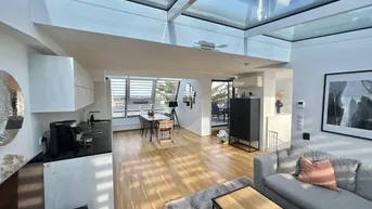 Expose Brunn am Gebirge! Lichtdurchflutete Dachgeschoß Maisonette mit Fernblick Richtung Wien zum Kauf!