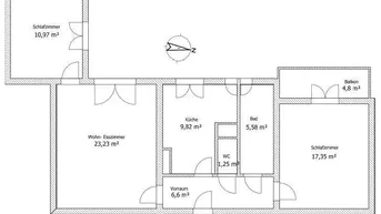 Expose Moderne 3-Zimmer Wohnung mit Loggia und Einbauküche