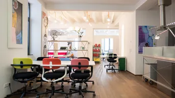 Expose Design Büro im 7. Bezirk – All-Inclusive, zentral, mit Terrasse 