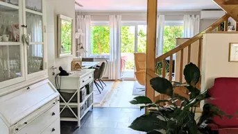 Expose PRIVATVERKAUF: Idylle in Essling - Reihenhaus mit TOP-Ausstattung &amp; Traumgarten!