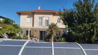 Expose Mediterranes Haus nahe Wien mit Garten und Pool, ruhige Lage
