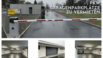 Expose MODERNE GARAGENPARKPLÄTZE IN TOP-LAGE ZU VERMIETEN- nur 5 Gehminuten von der Innenstadt entfernt!