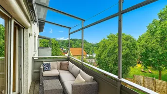 Expose Gemütliche 2-Zimmer-Balkonwohnung mit Grünblick und Carport-Stellplatz
