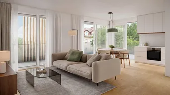 Expose 2-Zimmer-Balkonwohnung in Gösting