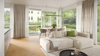 Expose 2-Zimmer mit Terrasse in Grünlage