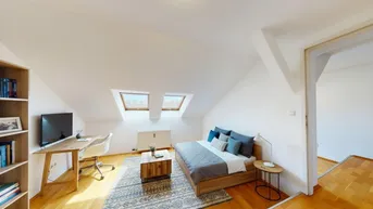Expose 1-Zimmer-Dachgeschosswohnung nahe Stadtstrand Graz