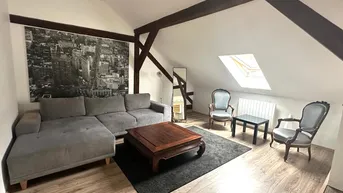 Expose Charmante, vollmöblierte Dachgeschosswohnung (68 m²) in Gersthof – 18. Bezirk, Wien