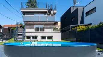 Expose Modernes Neubau Wohnhaus (Bj.2025) in einer Gartenanlage im 14. Bezirk!