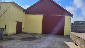 Expose Günstige Halle ideal für KFZ WERKSTÄTTE/ LAGER/ GARAGE mit Option auf Büro/ Wohnung zu vermieten