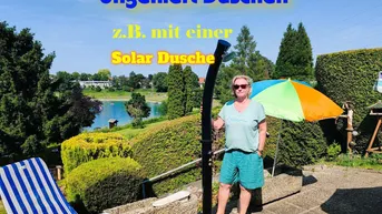 Expose WOW ! So reagiert JEDER bei dem Panorama mit Seeblick von der 45m2 SEE- Terrasse ! 🚩Inserat ab 3. 10 nur noch auf 🚩W i l l h a b e n 👀 ! Vor HOCHWASSER -sichere Investition ! STARKSTROM Anschluss z.B. Auto laden ! 43 Jahre im Damen 1 Besitz ! Wenn, dann nur Sommer Fr- So genutzt ! Bilder können den live Eindruck nicht vermitteln ! Angeln erlaubt + Immer schon wichtig= Lage + Lage + Lage, dadurch wertsteigernd !