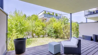 Expose Neuwertige 3-Zimmer Gartenmaisonette mit Terrasse in Leopoldskron