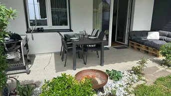 Expose Neubau 2-Zimmer Erdgeschosswohnung mit Terrasse und Garten