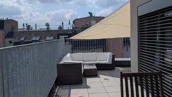 Expose Helle 2-Zimmer-Dachgeschosswohnung mit großer Terrasse