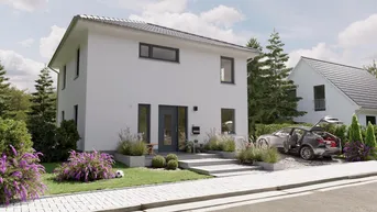 Expose Neubau 126m² Wohn-/Nutzfläche incl. Grundstück in Kirchberg bei Mattighofen € 484.140.-