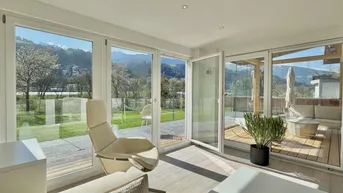 Expose Traumhafte Maisonettewohnung mit ca. 146 m² Wohnfläche mit Garten, Wintergarten, 2 Terrassen &amp; Panoramablick