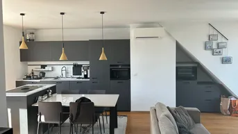 Expose Exklusive, klimatisierte Maisonette mit Terrasse in der Erdbergstraße - hochwertig möbliert - 1 Jahr befristet