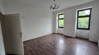 Expose Renovierungsbedürftige 1-Zimmer-Wohnung nähe Reumannplatz