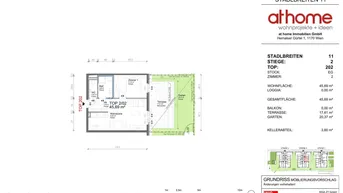 Expose Neubauwohnung mit Garten und Terrasse in Wien sucht neue Eigentümer